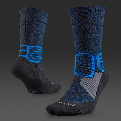 Nike Hyper Elite Cushioned Unisex Socks Blue for Men